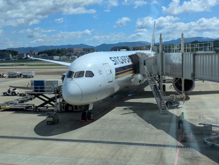 シンガポール航空機